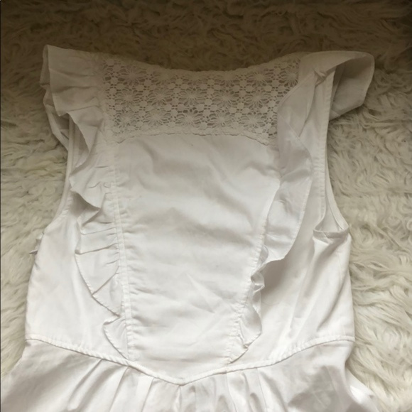 🌈Free People PRISCILLA WHITE CROCHET DRESS 🎉HOST PICK🥳 NWT - Picture 6 of 8